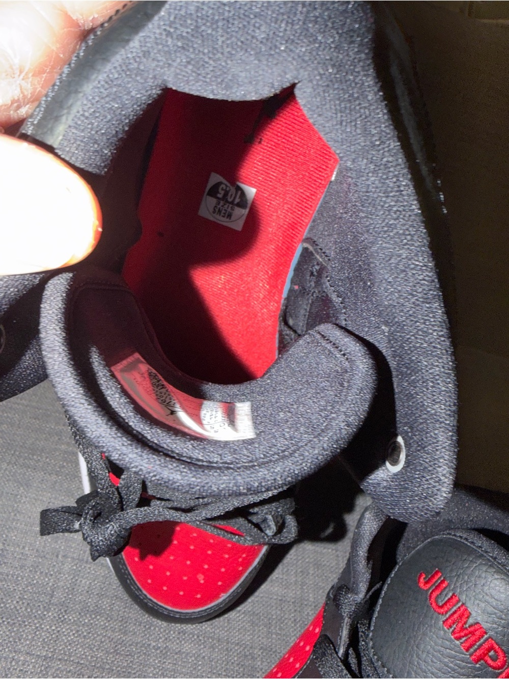 Size 10.5- Air Jordan Access Bred - Picture 4 of 7